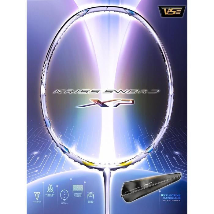 VS Venson Bton Racket Kriss Sword XP 38lbs / Raket Bulutangkis Krisssword XP 38 lbs vse