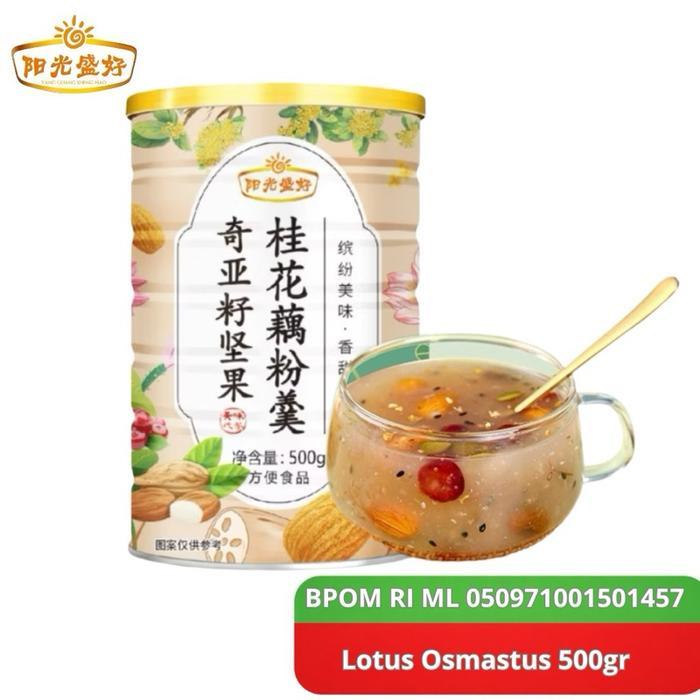 YANG GUANG Oufen Lotus Root Powder Original BPOM RI-Lotus Osmastus 500gram