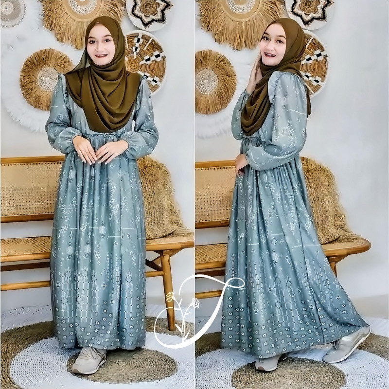 Gamis Couple Pasangan Maxmara Lebaran baju Couple Keluarga Muslim Sarimbitan Terbaru