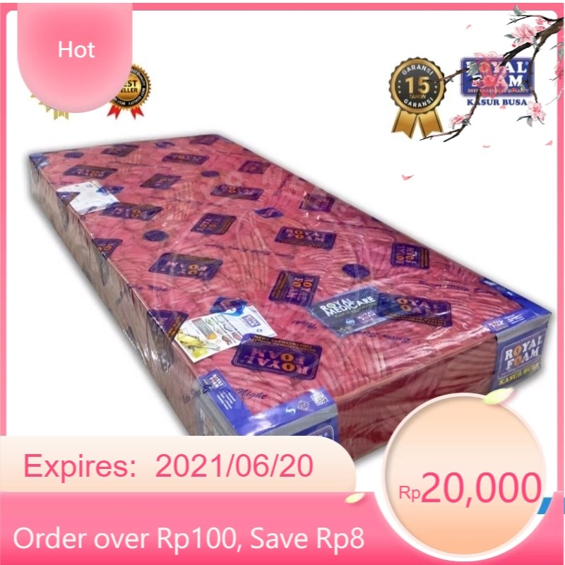 Raja Kasur Busa Royal Foam Medicare Rebounded Orthopedic Anti kempes