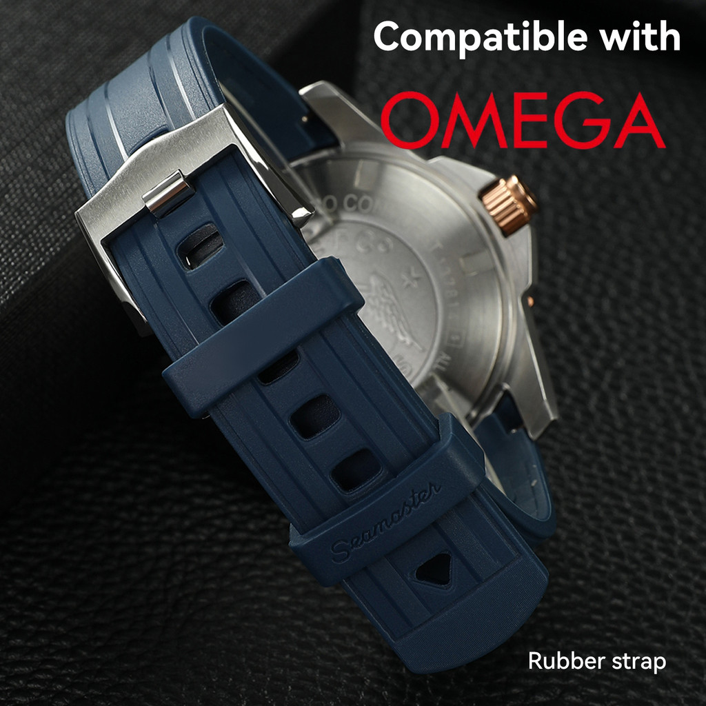 20mm Rubber Strap Compatible with Omega Seamaster 300