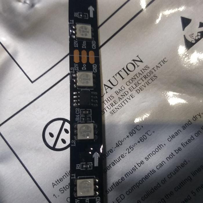 led ws2811 black pcb - ws2811