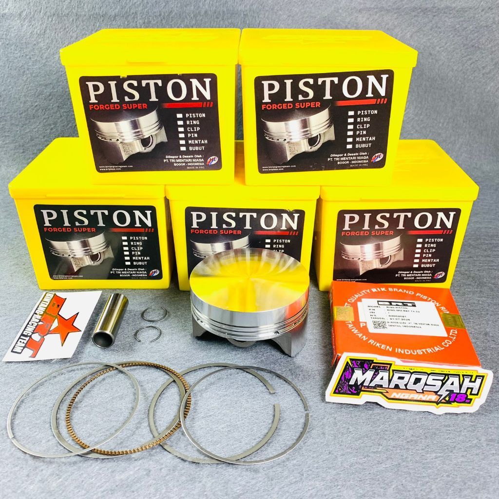 Piston brt forged super forged pin 15 66 68 70 72 74 76 forged pin 15 MARQSAH RACING18