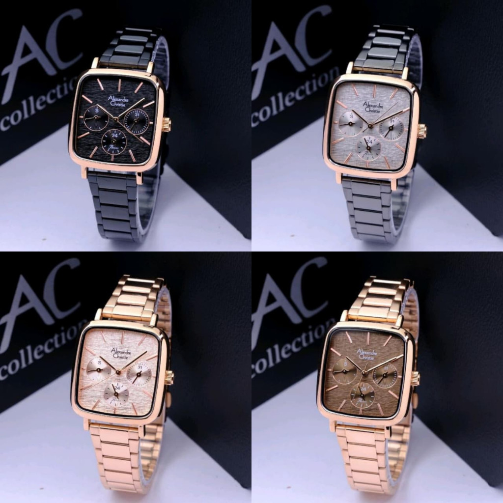 JAM TANGAN WANITA ALEXANDRE CHRISTIE AC 2996 AC2996 / AC 2B91 AC2B91ORIGINAL GARANSI RESMI 1 TAHUN