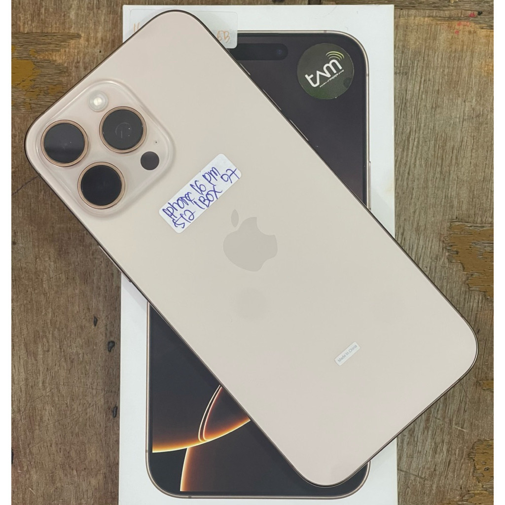 Hp Second iPhone 16 Pro Max 512GB IBOX Fullset Garansi
