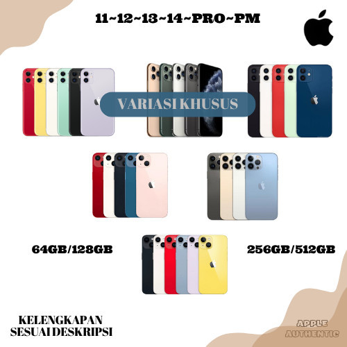iphone mulus 14 13 12 11 pro max bisa live & game second minus 64/128/256/512gb original fullset pm