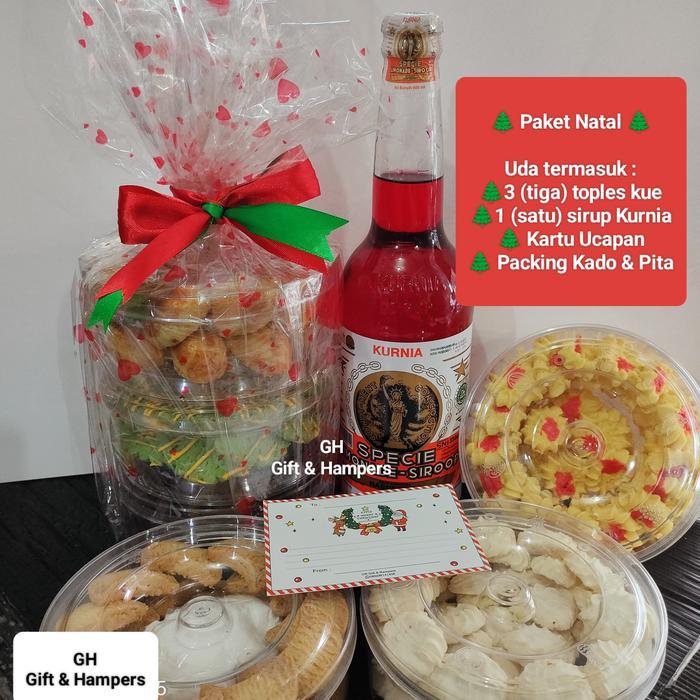 KUE KERING KADO NATAL&THN BARU 2021/6BOX TERLARIS TIAP TAHUN/HAMPERS