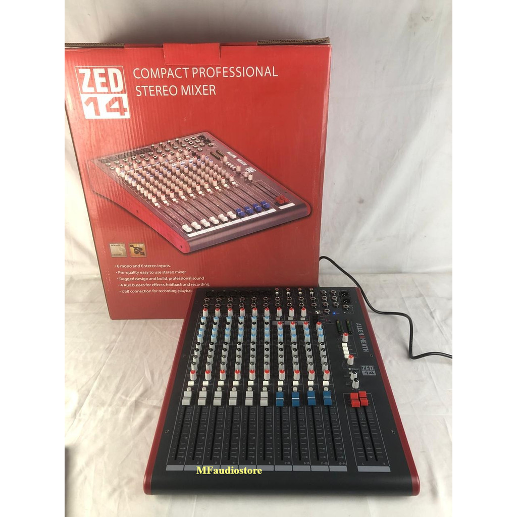 Mixer Allen&Heath ZED 14 / Allen & Heath ZED14 14 CHANNEL