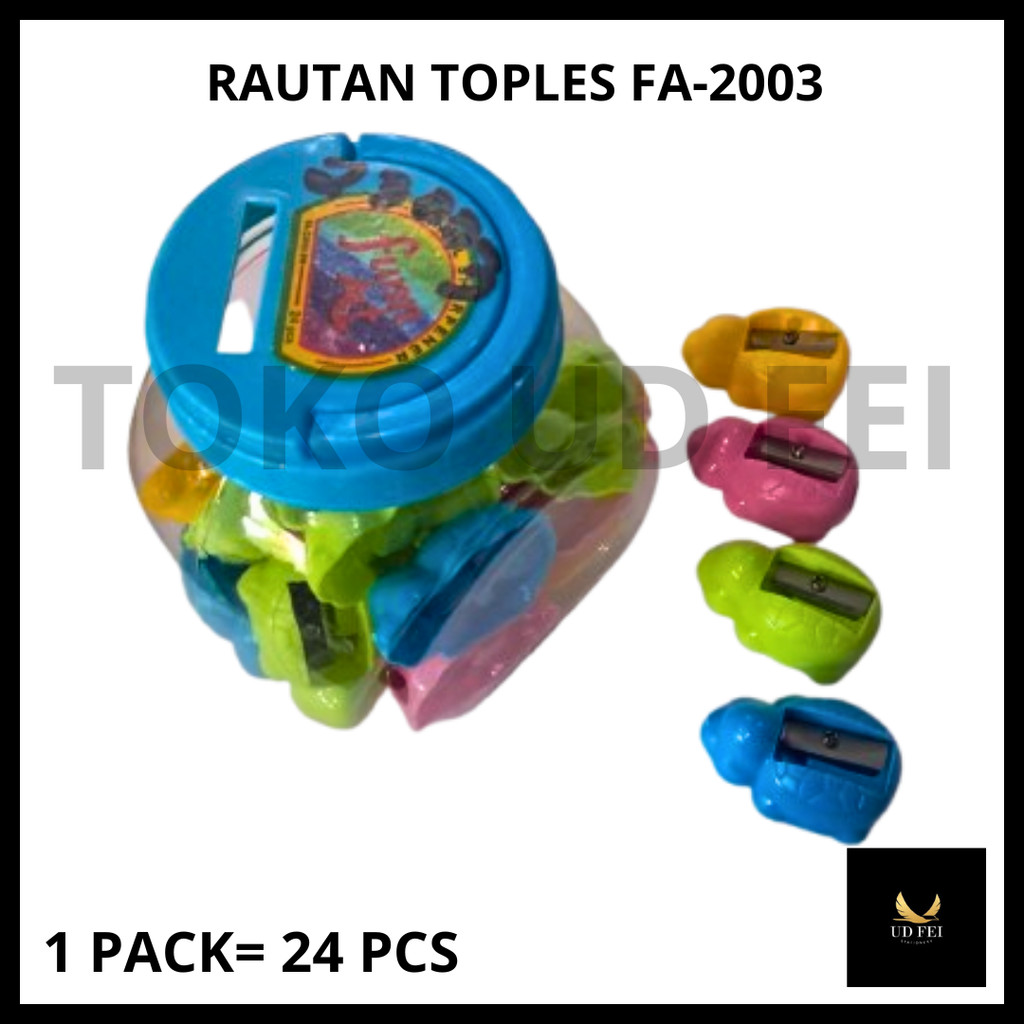 (1 PACK=24 PCS) RAUTAN TOPLES/ RAUTAN PENSIL/ OROTAN BENTUK TOPLES/RAUTAN KARAKTER