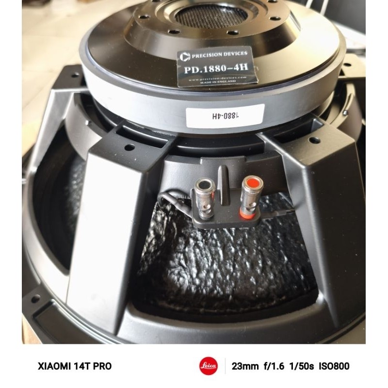 PD 1880-4  SPEAKER 18 INCH