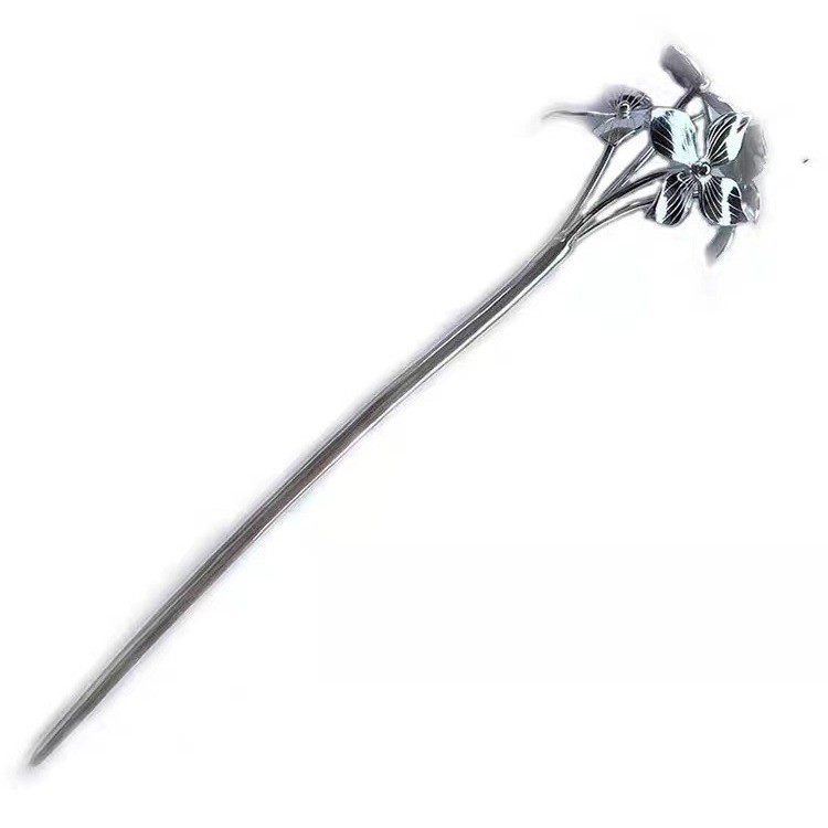 Chinese Style Oriental Aesthetics Magnolia Pearl Hairpin Flower Hairpin Temperament Literary Cheongs