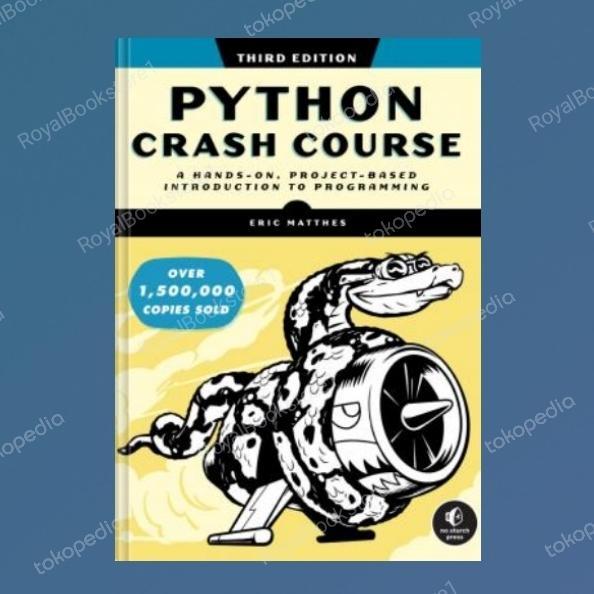 New Buku Python Crash Course 3rd Third Edition