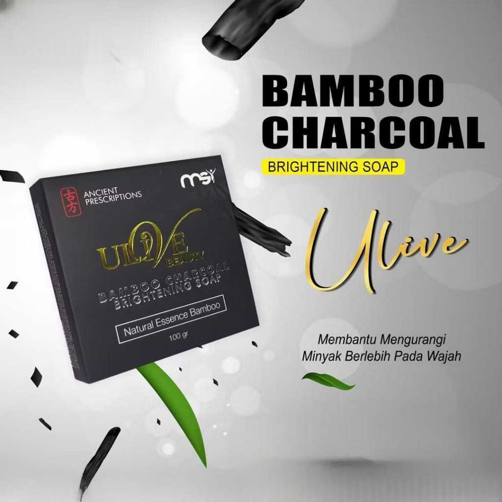 SABUN BAMBOO CHARCOAL MSI  - ULIVE BEAUTY