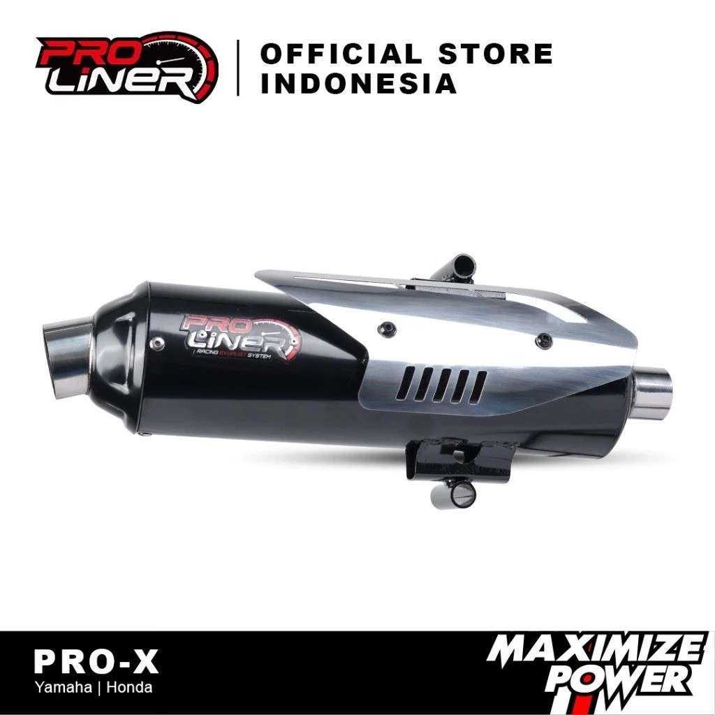 Termurah! Knalpot Proliner PRO X Standar Racing ADEM Beat Genio 2020, Mio Karbu, Mio M3