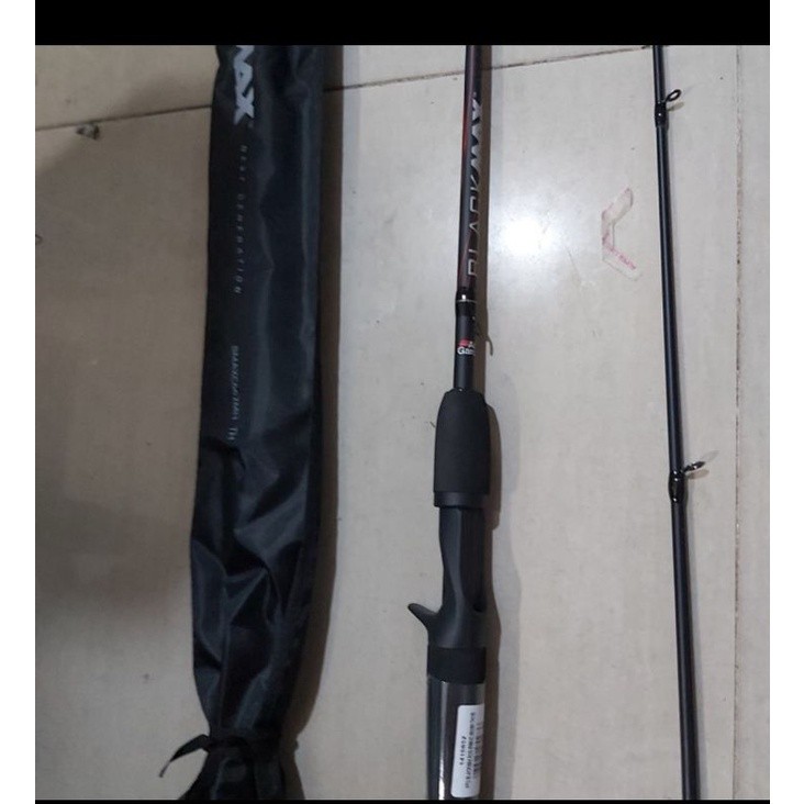 joran abu garcia blackmax casting 662 black max 198 cm 10 20 lb