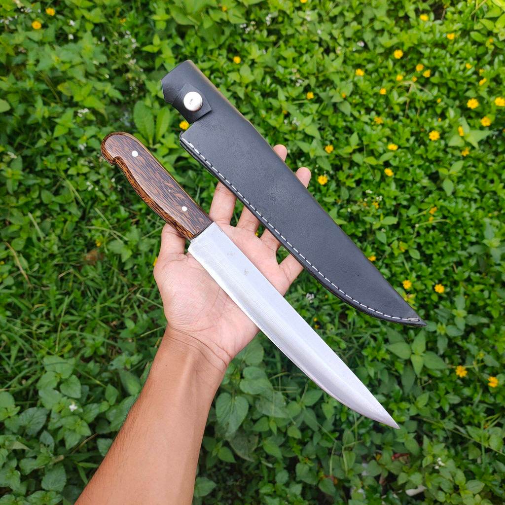 Pisau Pilet Sembelih Fulltang Pisau Dapur Baja Fulltang