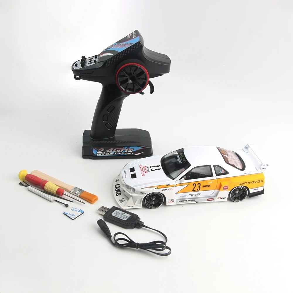 4WD RC Car 1/24 RC Drift Racing Car MINI-Q6 MINI-Q8 HGQ8 4WD Electric AWD Metal Shell Remote Control