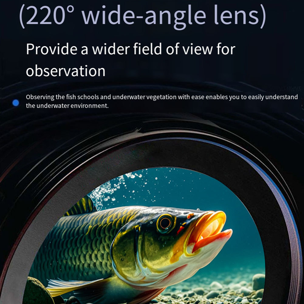 Underwater Observation Underwater Camera Fishing Equipment Fishing Rope 220 Wide Angle Lens Dual Use