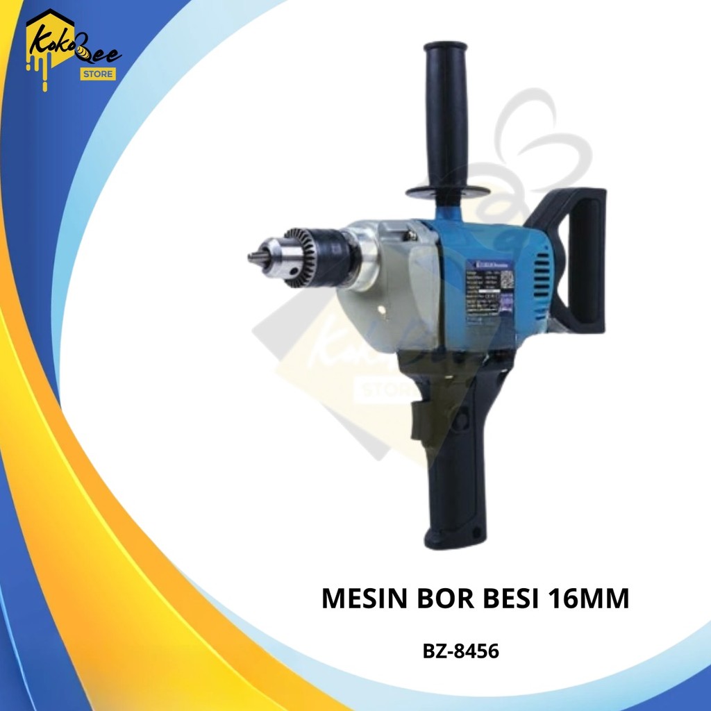 Mesin bor besi kayu 16mm Benz Werkz - Electric drill 16mm - Mesin bor model pesawat 16mm - Mesin bor