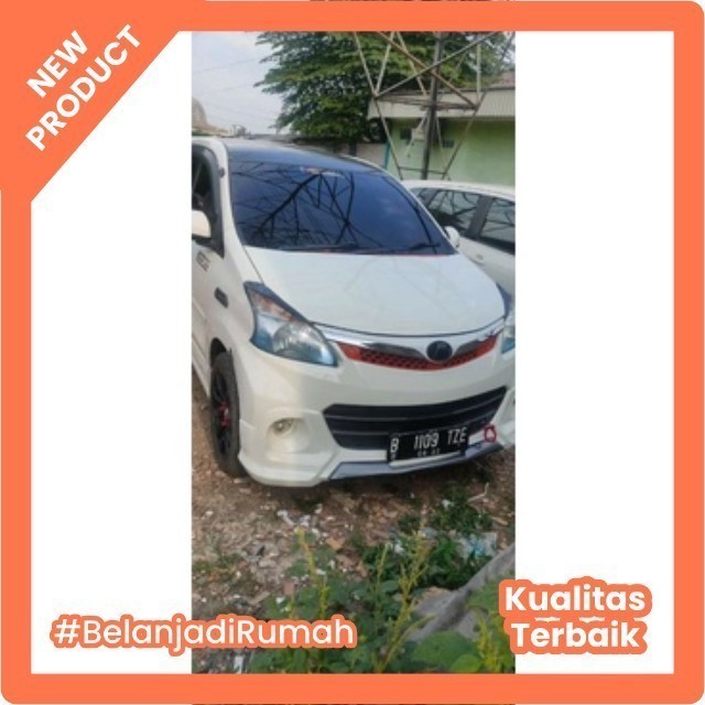 (Garansi Rapi) Bodykit Avanza Veloz Belakang Vazooma 2012 2013 2014 Fiber Duraflek