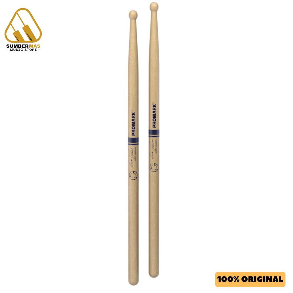 PROMARK DC17 Scott Johnson Lacquered Hickory Stick Drum - TXDC17W Stik Drum Original Asli