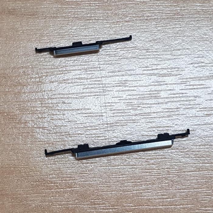 Tombol power on off volume Samsung Note 3. gold dan silver - Perak