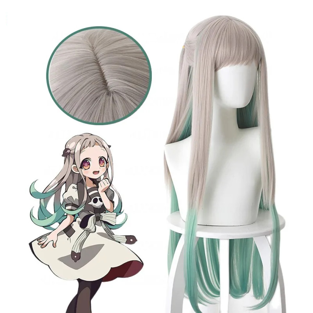 Wig Rambut Palsu Hanako-Kun Nene Yashiro Cosplay 65cm