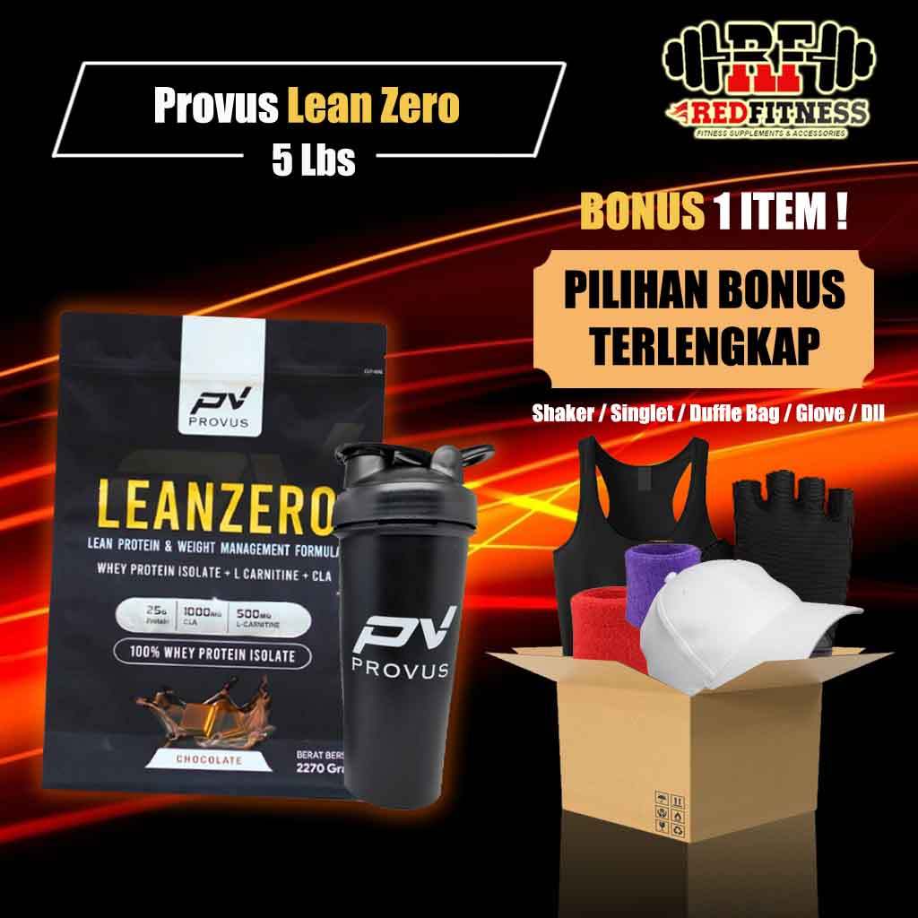 Provus LEAN ZERO 5 Lbs  / PV LeanZero 5 lb Whey Protein Isolate BPOM