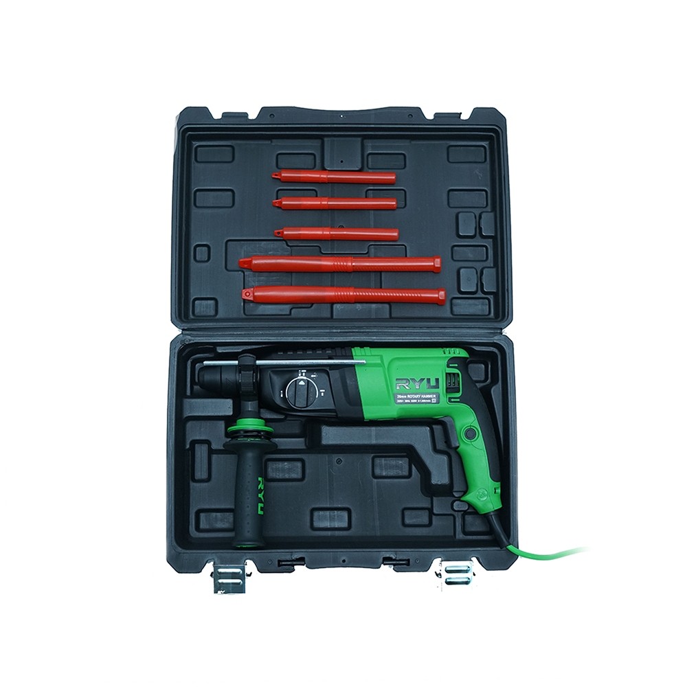 RYU Rotary Hammer RRH26 - Mesin Bor Bobok Beton - Bobok Tembok