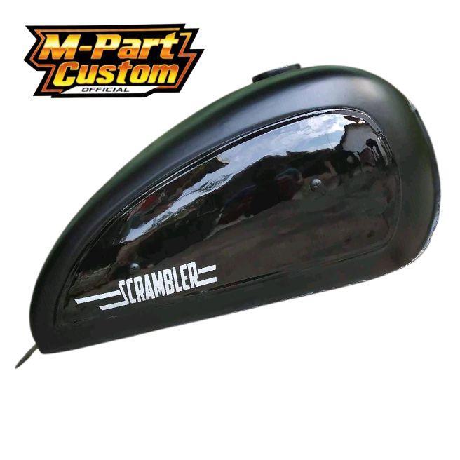 TANGKI MOTOR [GM] tangki custom Scrambler MOTOR CUSTOM ban harian ring