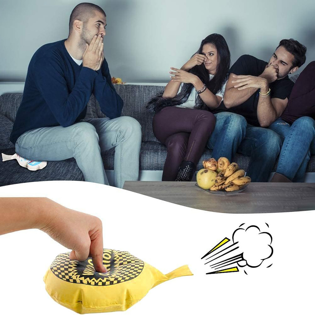 Funny Prank Toys for Adults Whoopee Cushion Joke Prank Maker Prank Fun Toys Fart Pad Pillow Toy Hall