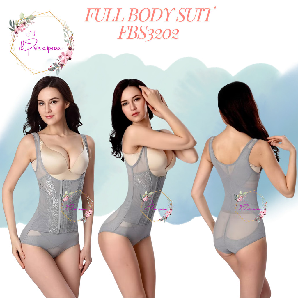 FULL BODY SUIT 3202 - FULL BODY SUIT - KORSET FULL BODY EASY TOILET - KORSET BUKAAN BAWAH