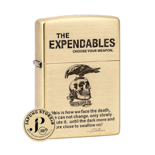 Korek Api Zippo The Expendables vintage mancis jadul ukir
