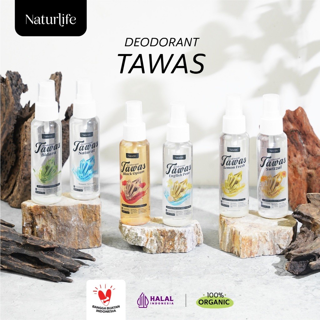DEODORANT TAWAS NATURAL SPRAY  / TAWAS SPRAY / DEODORANT SPRAY TAWAS CAIR / DEODORANT SPRAY TAWAS BP