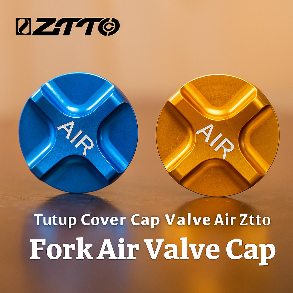Ztto Tutup Pentil Fork Angin Sepeda Cover Cap Valve Air Suspensi Schrader Av MTB Universal Depan