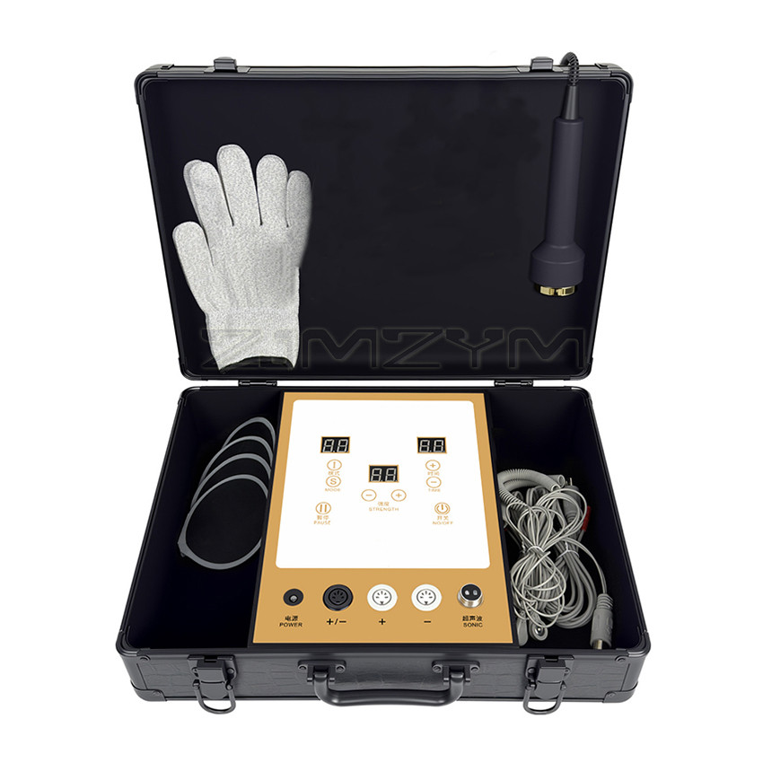 Professional Bio-Electric Massager with Facial Care Massager Probe For SPA Salon Home Use