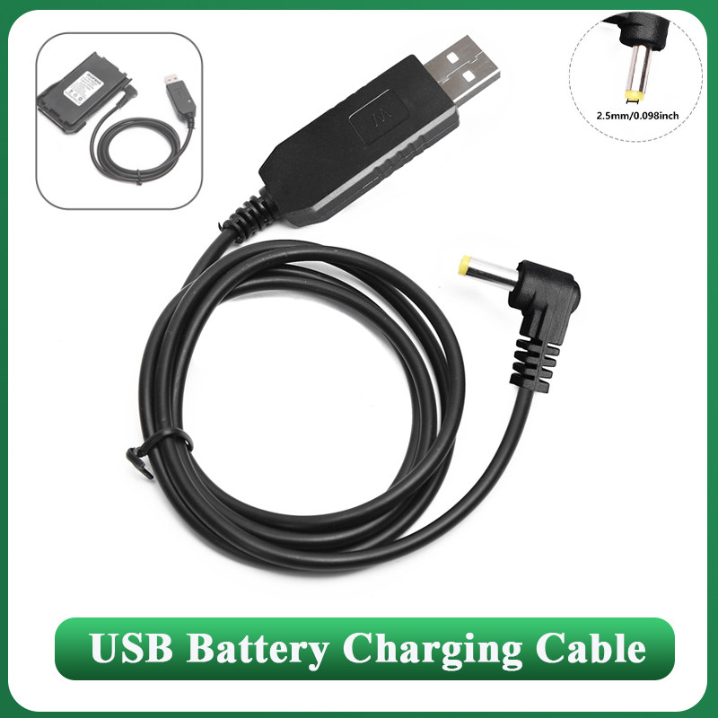 BaoFeng UV-S9 UV-5R+PLUS USB arger Cable UV-5R UV-82 Battery arger Cable For UV10R BF-B3 Plus AR-152
