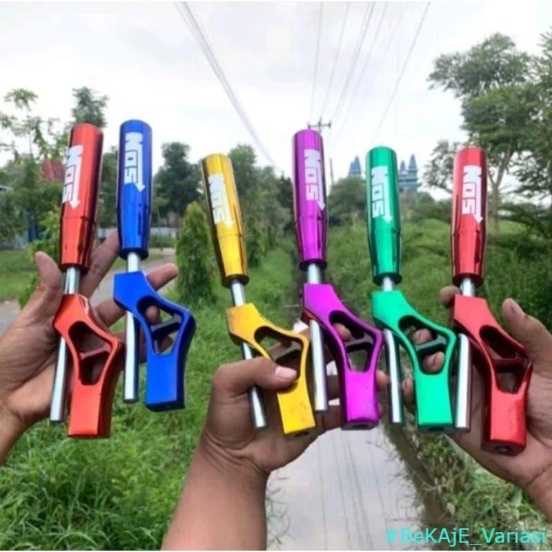 Tongkat persneling extender /shift knob/tuas gigik/gear knob/variasi mobil drat 17&14,bisa diatur ti