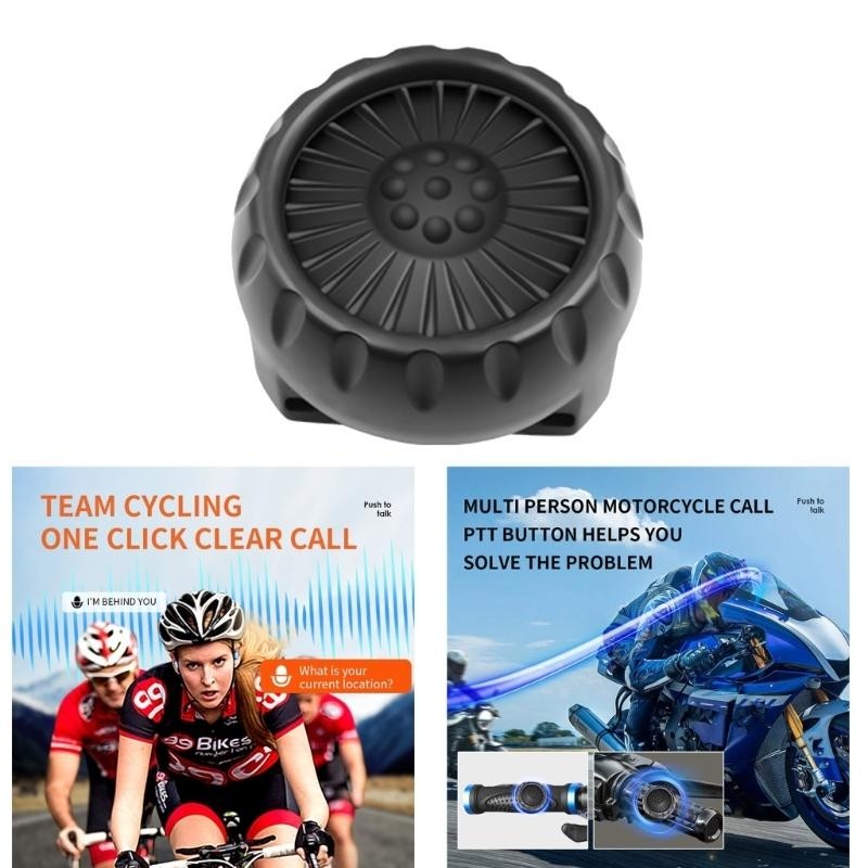 Upgraded Bluetooth-compatible Wireless Microphone for Zello Real PTT Button