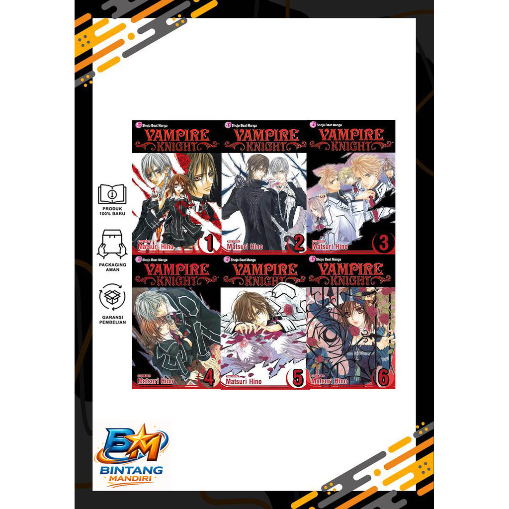 Komik Manga Vampire Knight (19 Book Series)