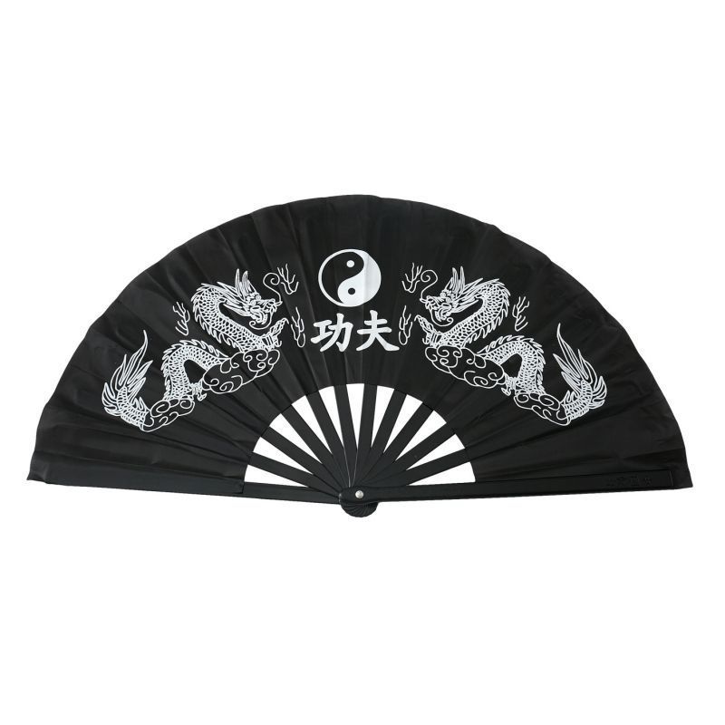 Kipas Kungfu Kipas Tangan Lipat Satin Lipat Jepang Merah Tari Besar Sialat Premium Terbaik Berkualit