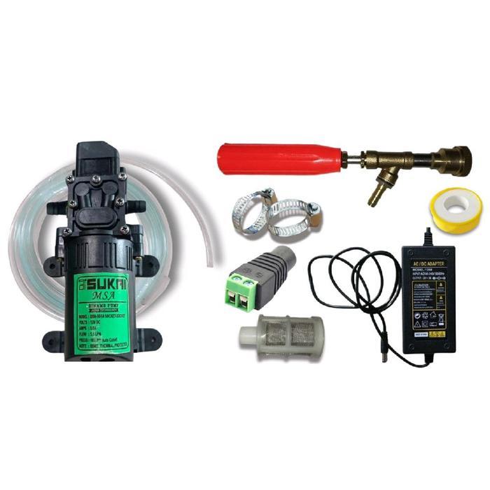 PAKET ALAT CUCI MOTOR 160 PSI MSA(PAKET ALAT CUCI kendaraan MOTOR/MOBIL/AC SPRAYER 160 PSI MSA)