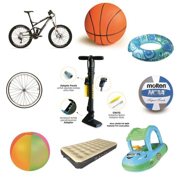 Pompa Sepeda United PM - 8800 - ORIGINAL