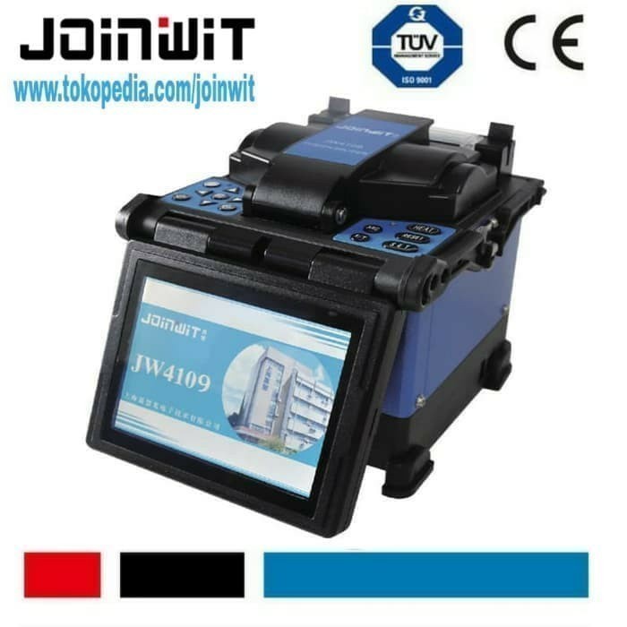 DISKON TERAKHIR - HARGA PROMO FUSION SPLICER JOINWIT 4109 BOX BIRU splicing jw 4109 FTTH fiber optic