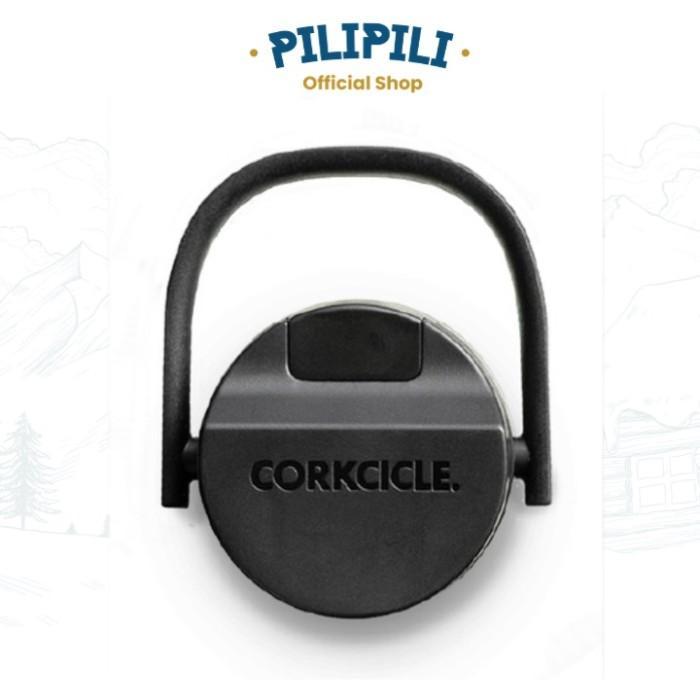 Tulipp House_ Tutup Botol Corkcicle Quick Sip Cap - 20oz ,32oz, 40oz, 60oz - Black