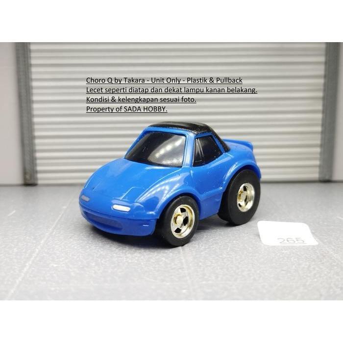 Choro Q ChoroQ Mazda Eunos Roadster Biru Pullback