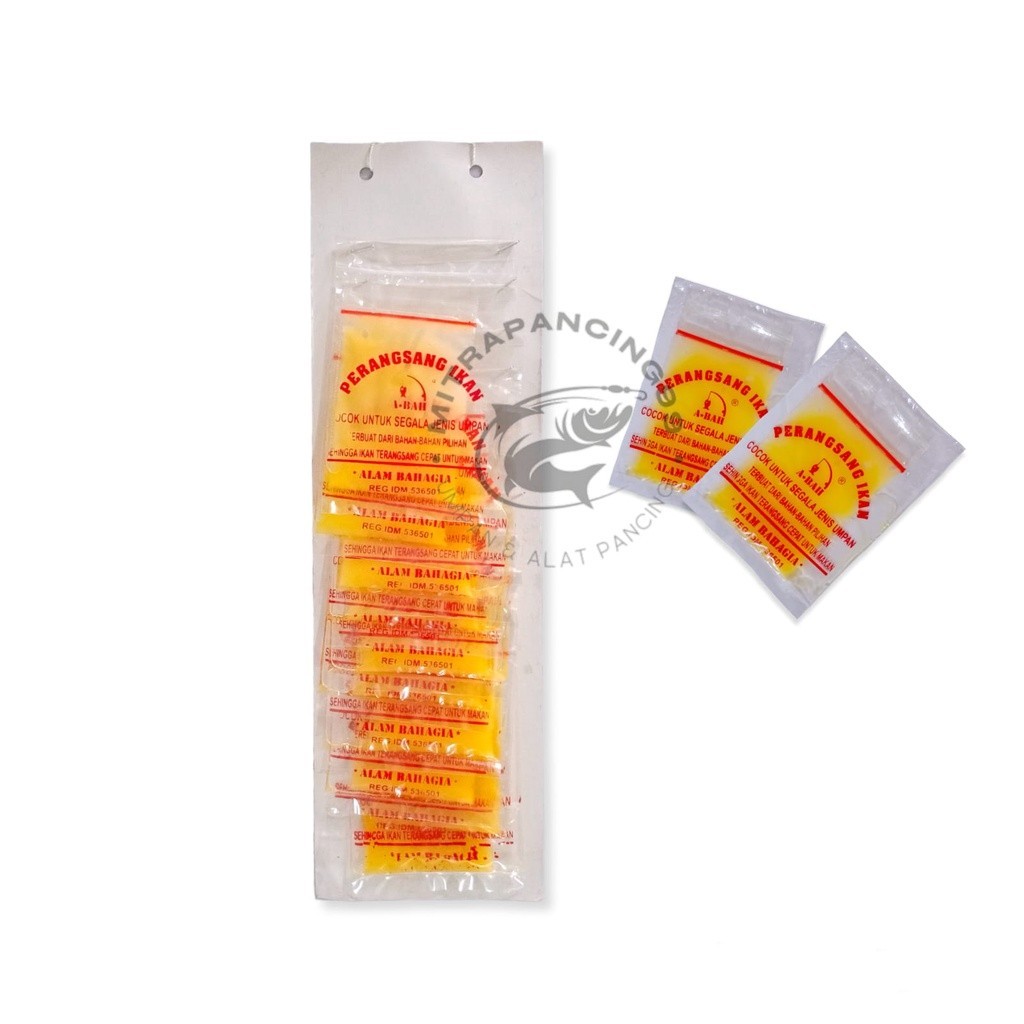 10 Pcs Umpan Ikan Wisman Abah Kuning - Umpan Pancing Ikan Mas