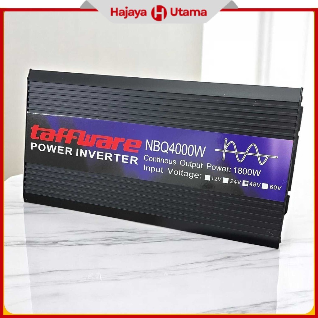 TAFFWARE Power Inverter Mobil Pure Sine Wave DC 48V to AC 220V 4000W - NBQ4000W