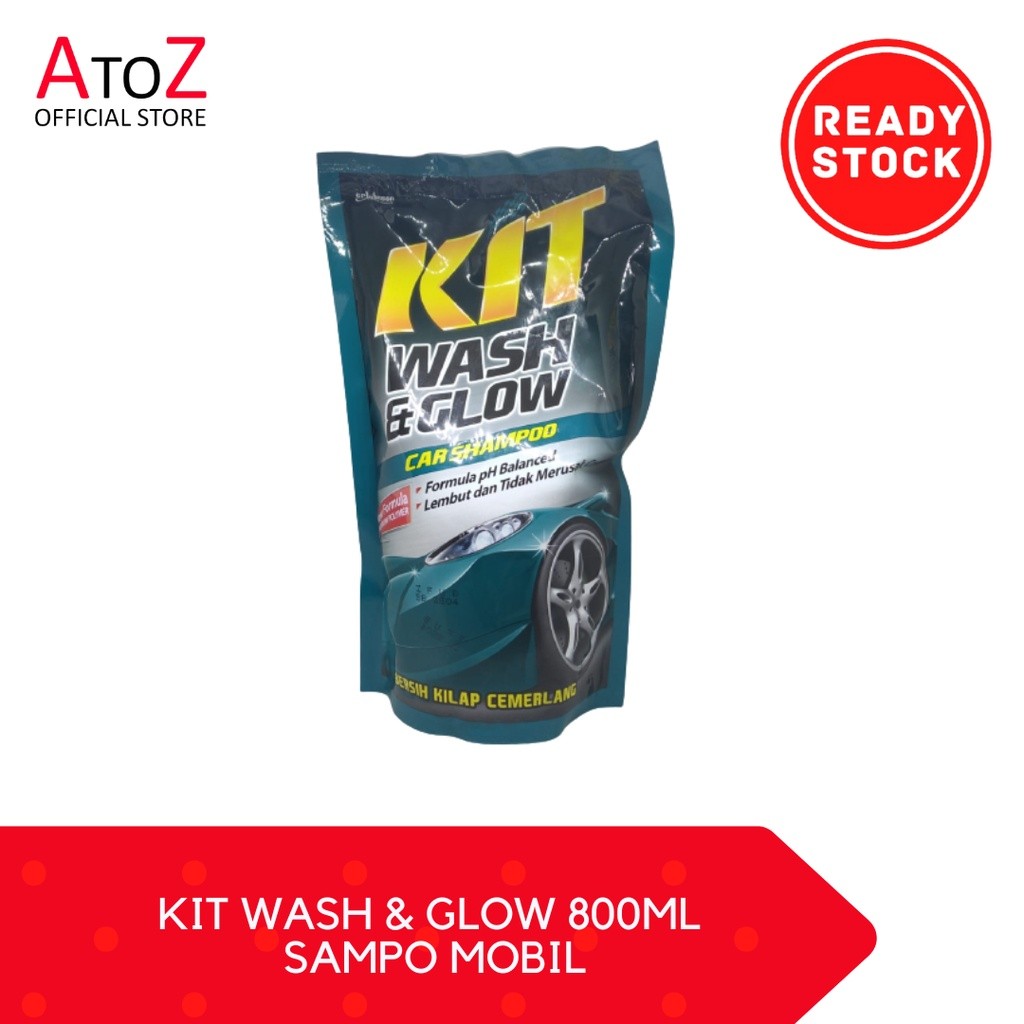 KIT WASH & GLOW 800ML SAMPO MOBIL