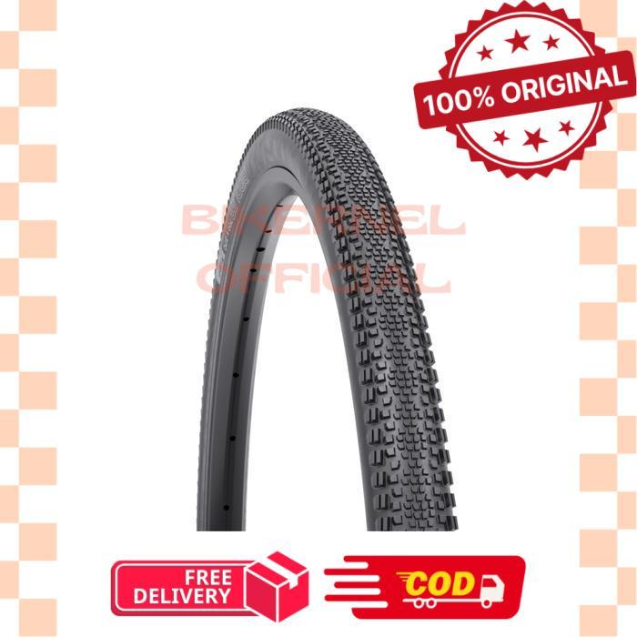 Tire Kevlar WTB Riddler Ban Luar Sepeda - 700 x 37C BLK